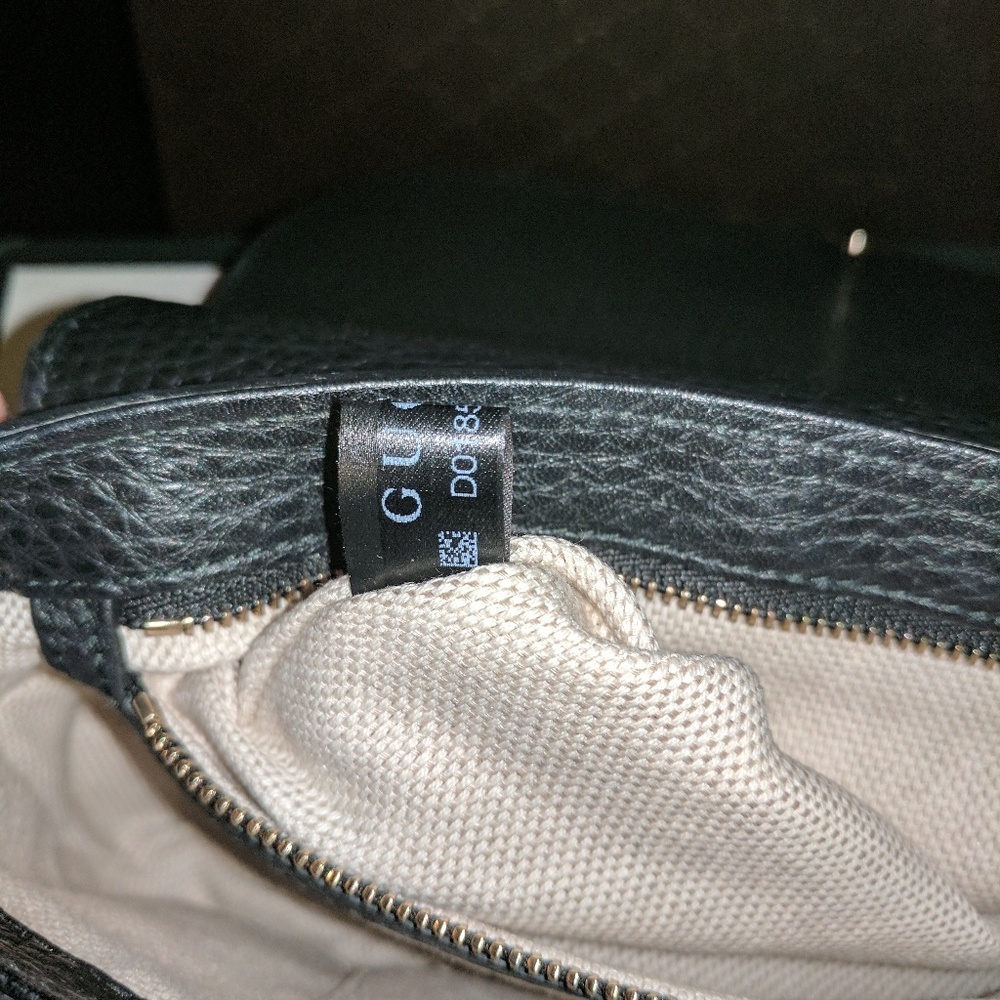 ❤️SOLD💕AuthenticGucciSoho Flap Bag Black leather - Picture 7 of 7