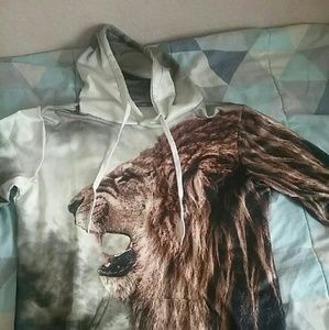Lion unisex hoodie