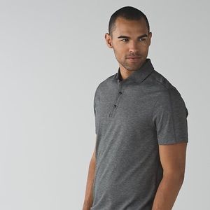 lululemon used grey evolution polo - M