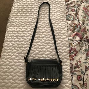 Aldo black cross body purse