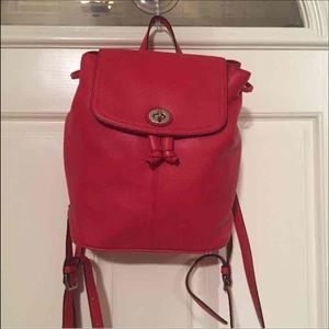 Coach Park Leather Backpack