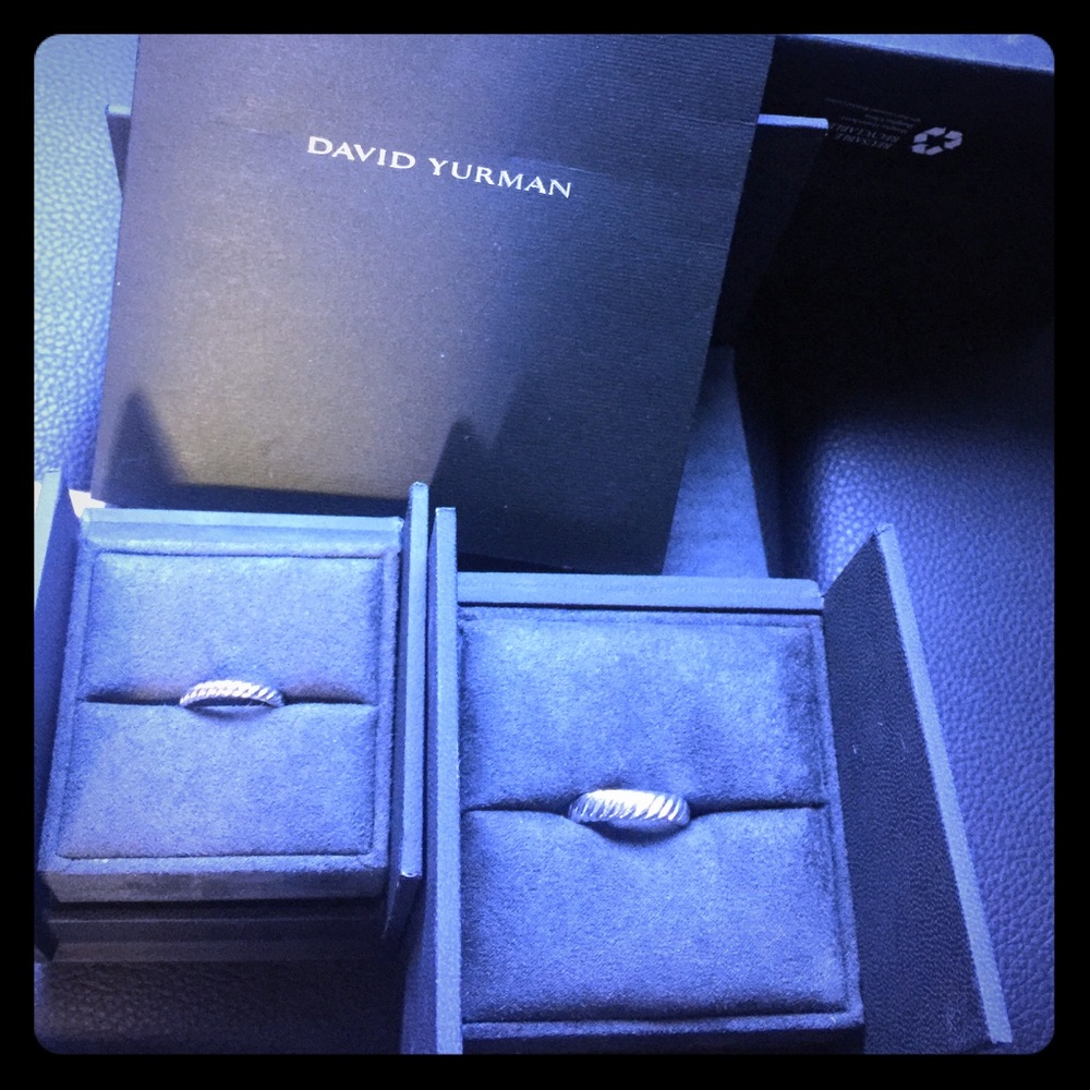 David Yurman classic cable ring NWT
