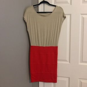 G by Guess color block dress