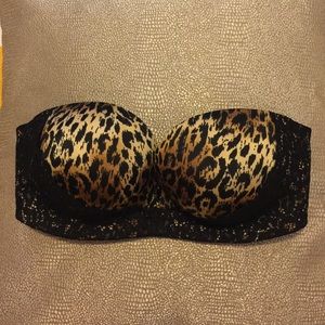 Victoria's Secret padded strapless bra