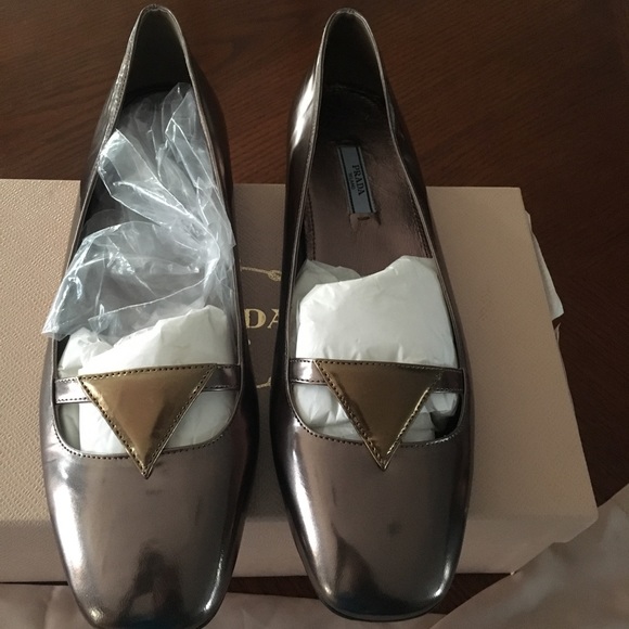 Bronze Prada Shoes - Picture 2 of 5