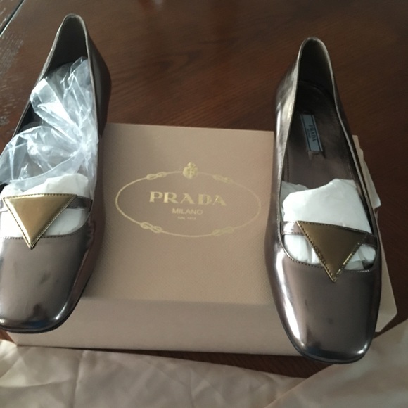 Bronze Prada Shoes - Picture 3 of 5