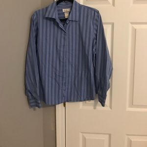 Blue business shirt
