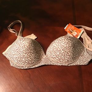 Leopard bra