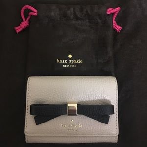 Kate Spade Darla Mini Bow Wallet & Dust Bag