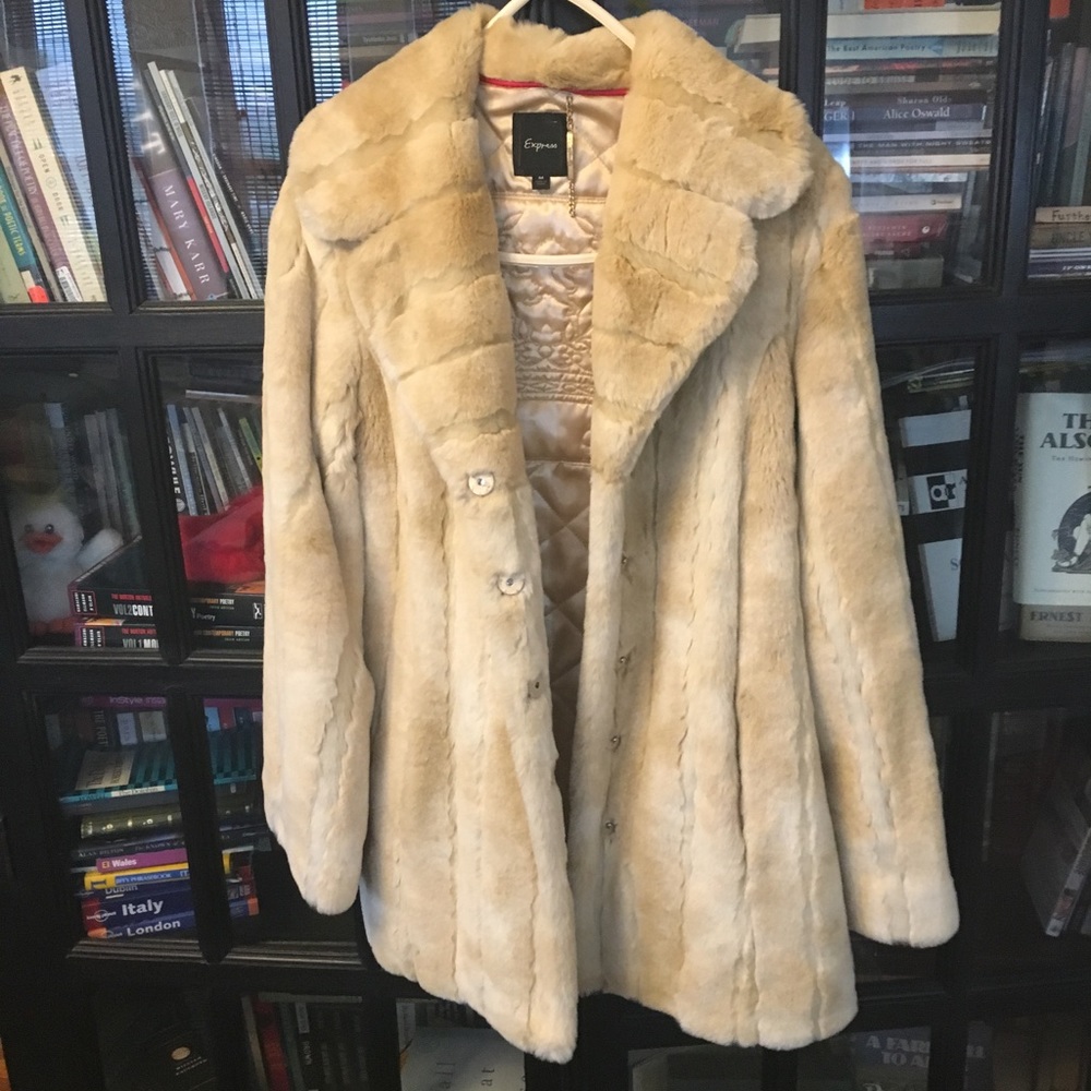 Express Faux Fur Jacket