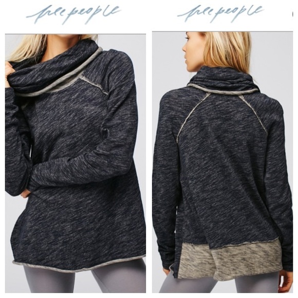 Free People Tops - Free People Beach Cocoon Cowl Pullover Size S/M