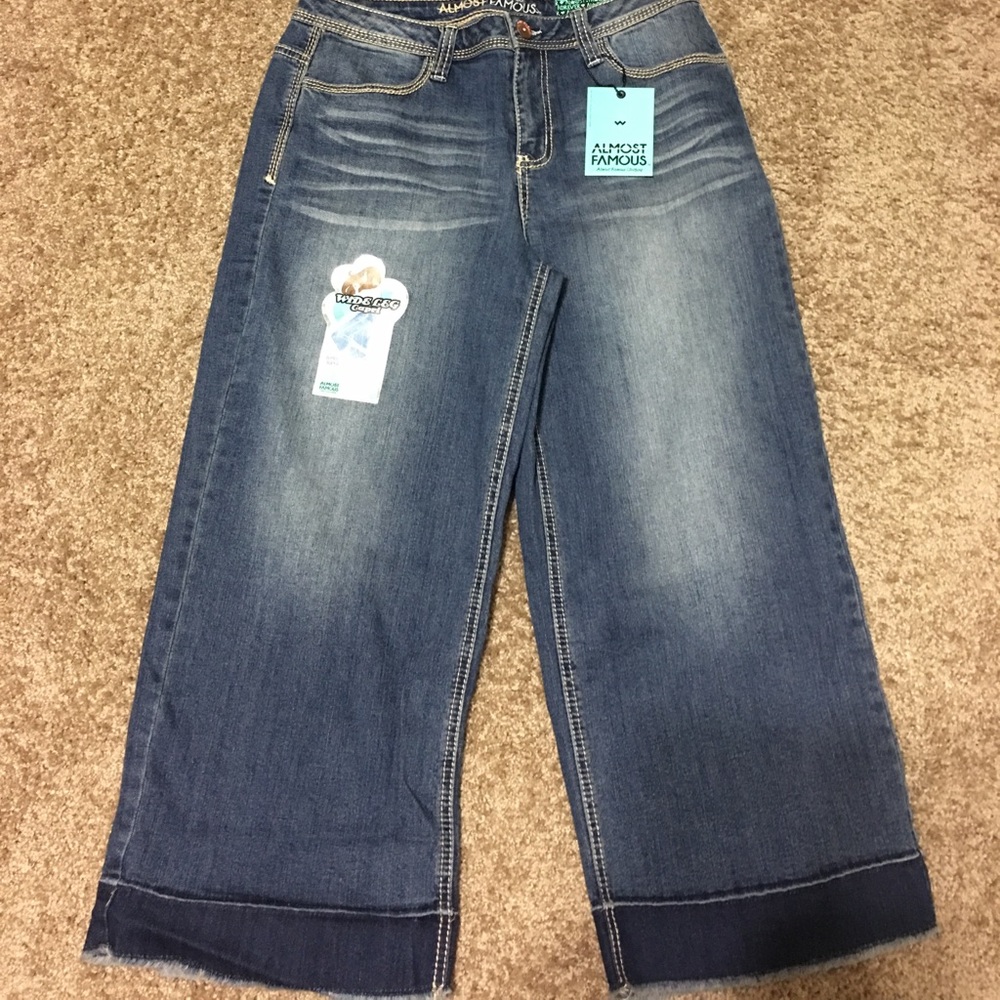 Wide leg Capri