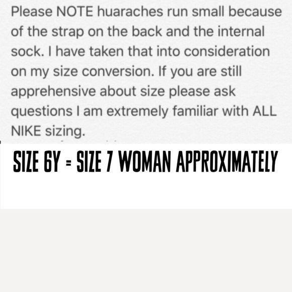 NWB 🖤 NIKE HUARACHE | READ 😍 - Picture 7 of 8