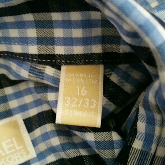 Men's Michael Kors Button Down Shirt - Picture 4 of 5