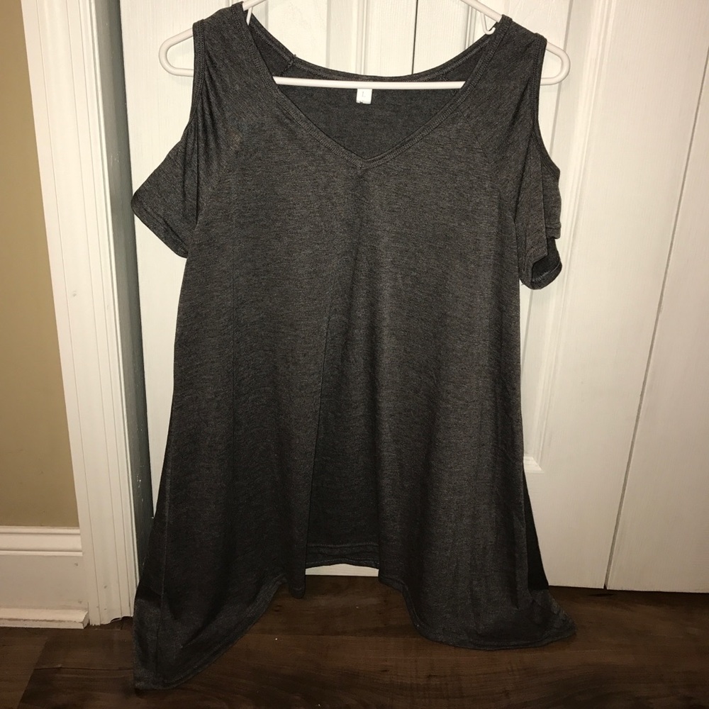 Charcoal grey top