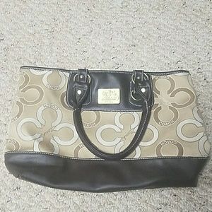 Identical coach purse