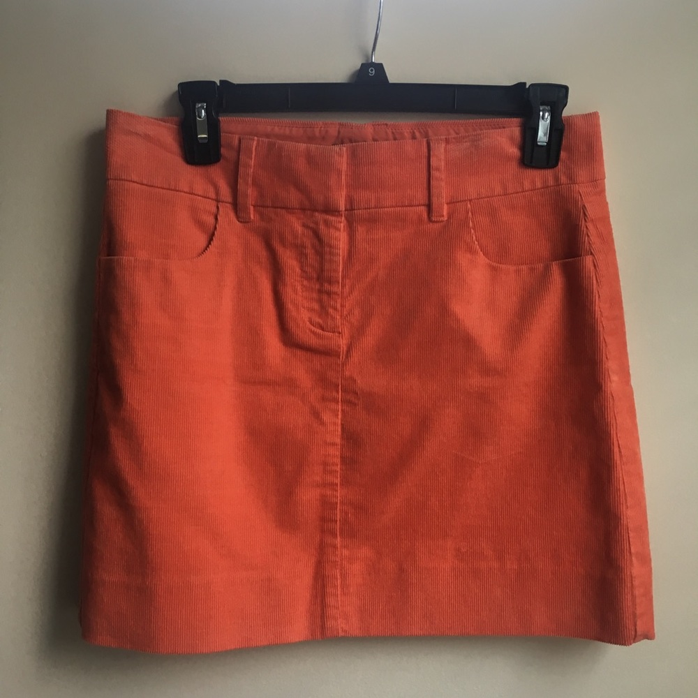 Corduroy Mini Skirt