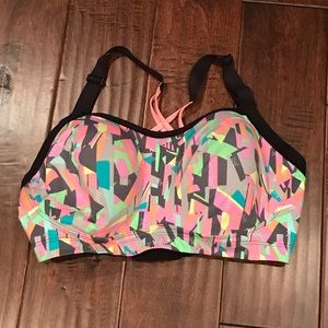 VSX strappy colorful sports bra
