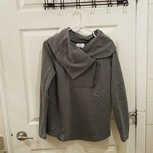 LOFT quarter zip sweatshirt size M