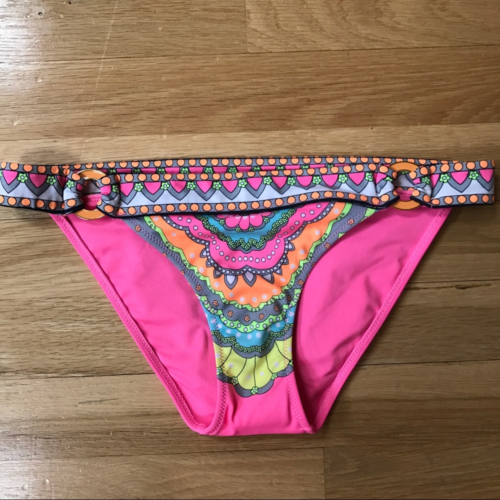 Victoria's Secret Patterned Swim Bottom