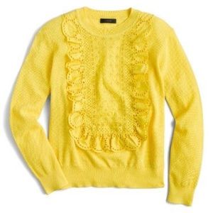 NWT J.Crew Eyelet Summer Sweater