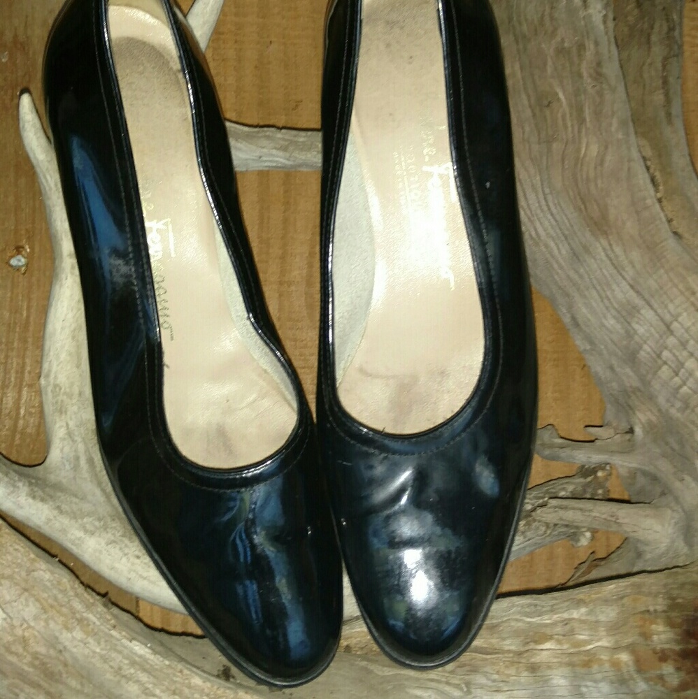 Salvatore Ferragamo Patent Leather Shoes