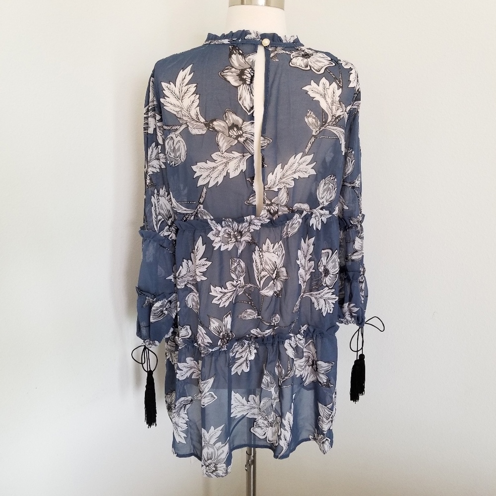 boho chic tiered dress - Picture 3 of 4