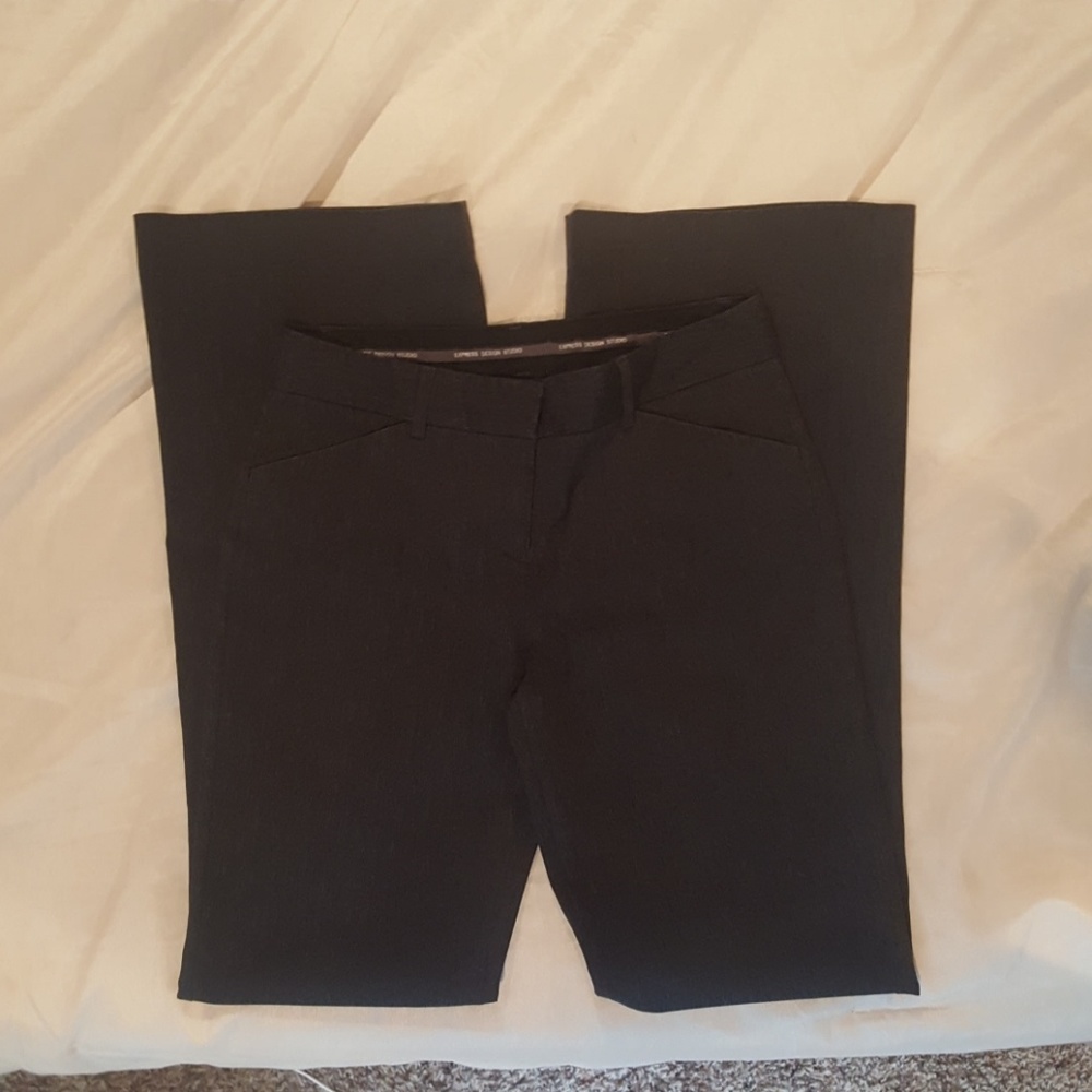Express dark grey dress pants