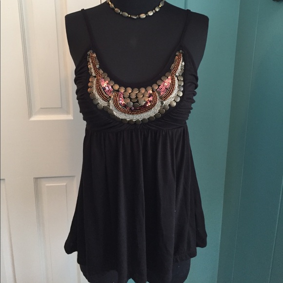 Forever 21 Tops - Beautiful embellished empire waist top!