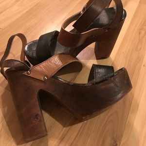 Bed Stu platform sandals