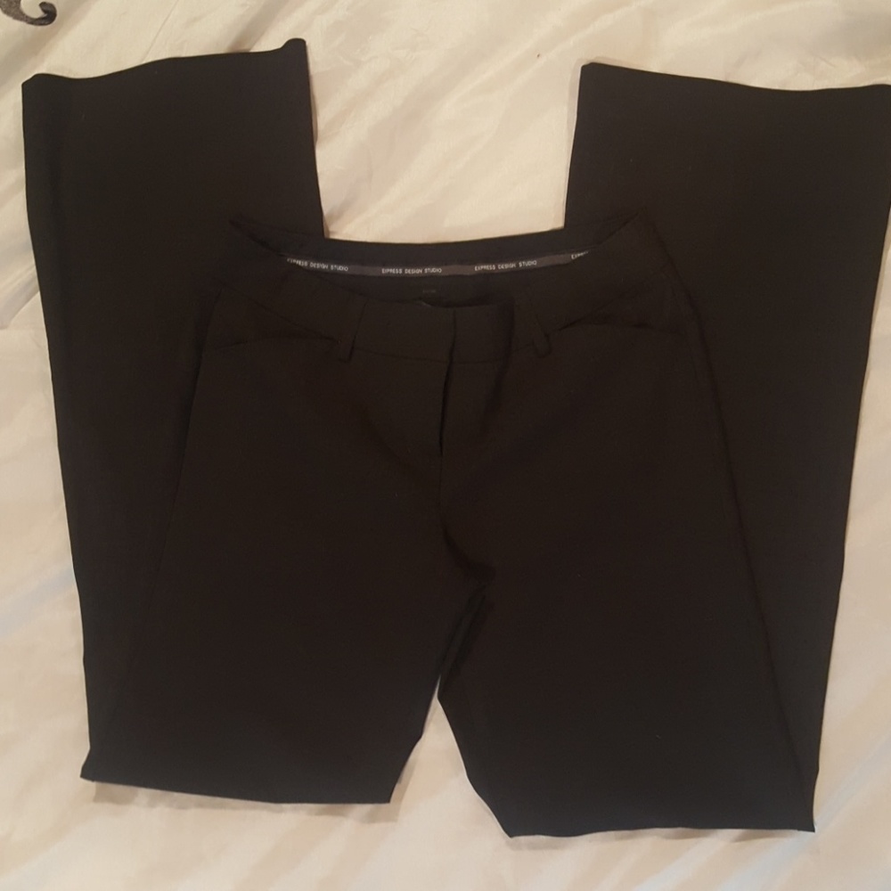 Express black dress pants
