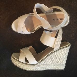 Merona ivory wedges