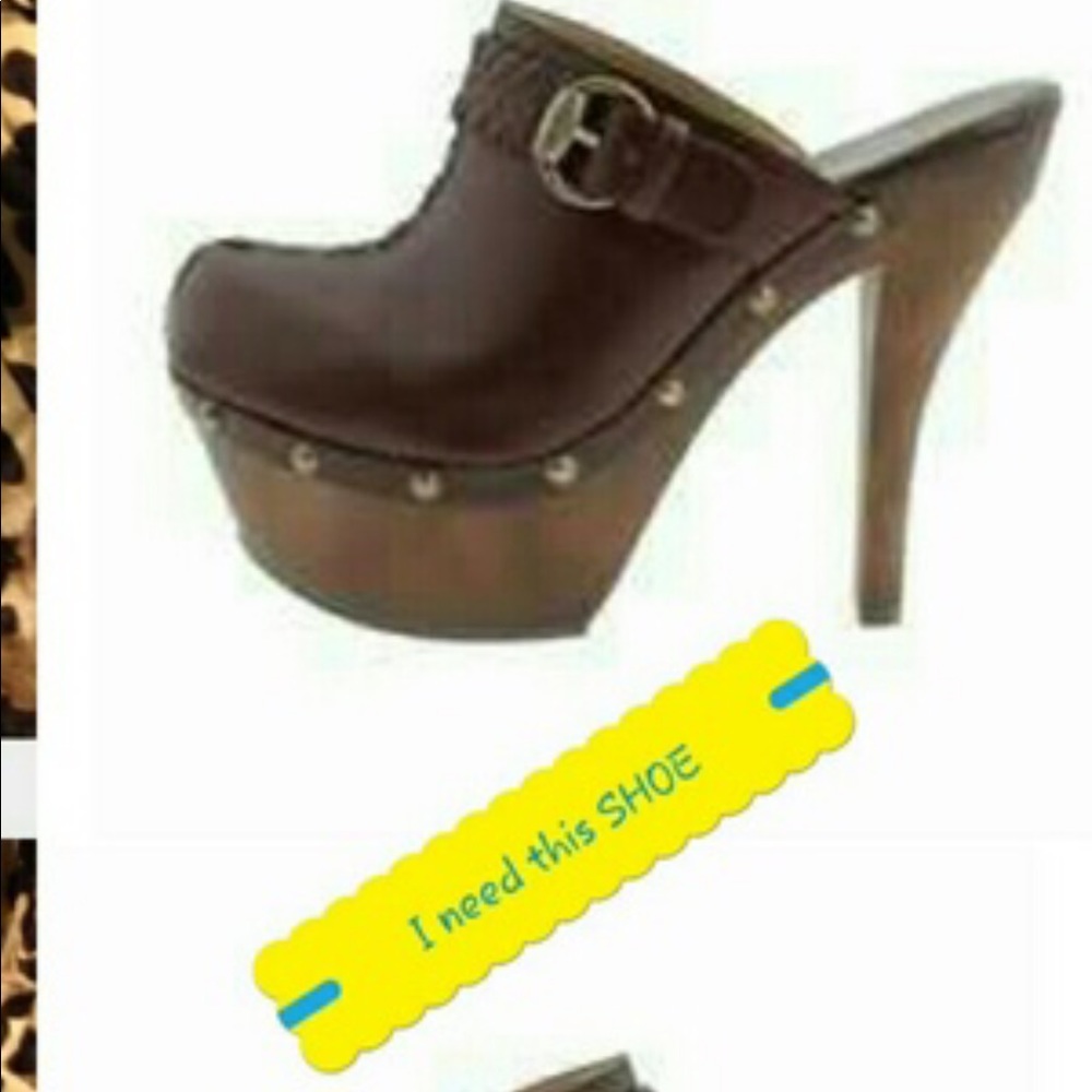 NOT FOR SALE!!  Jessica Simpson Clog size 8