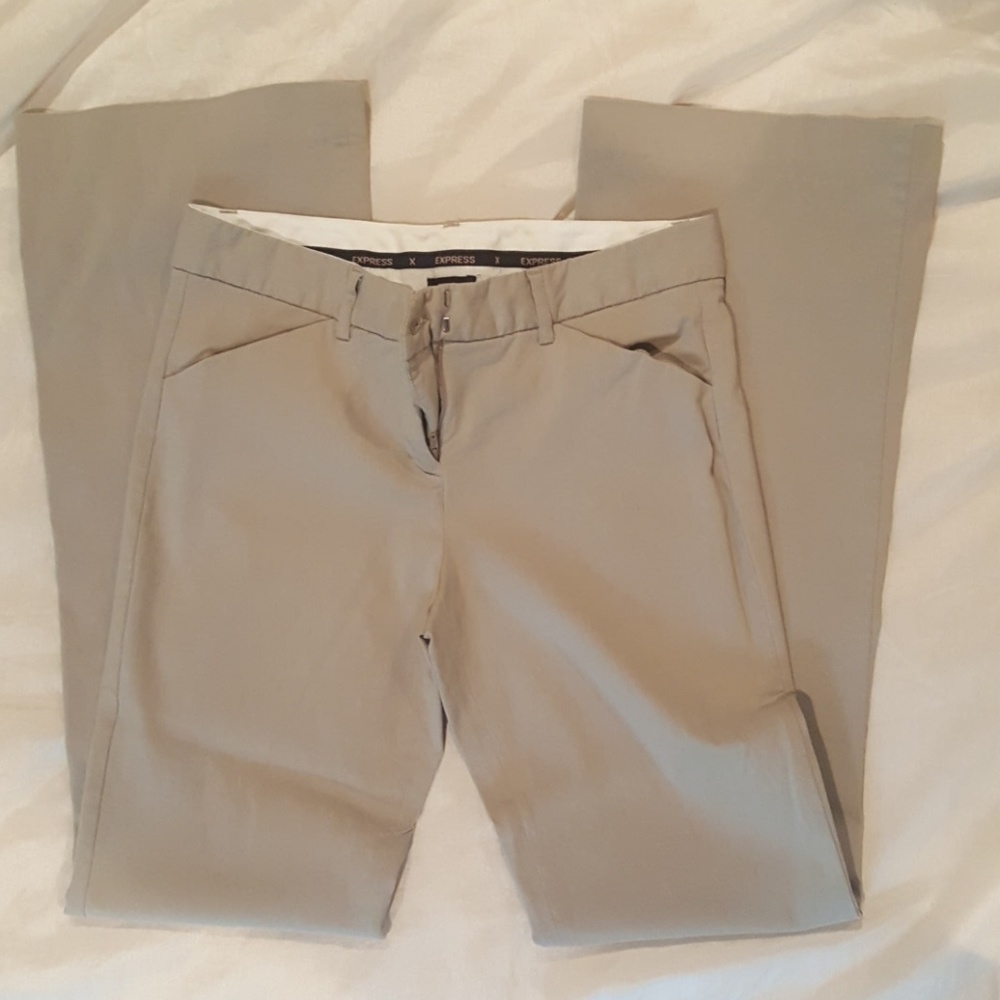 Express light gray dress pants