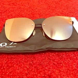 Quay Australia Lexi Mirror Cat Eye Oversized Frame