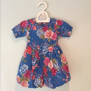 Host Pick! Blue Floral Romper Dress 🌺