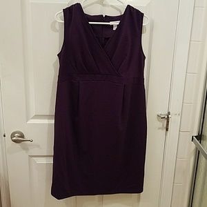 Purple Liz Lange for Target maternity dress