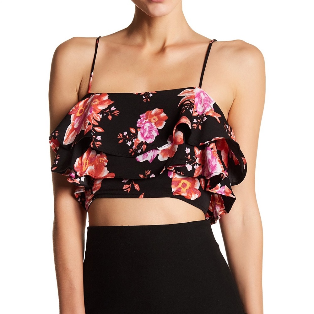 ❌Clearance❌Tularosa Cullen Flutter Crop Top