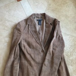 Kenneth Cole leather trench