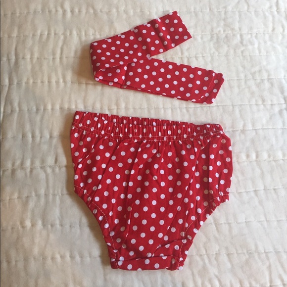 Woodland friends dress w/ bloomers & headband - Picture 3 of 3