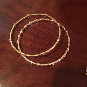 Brighton Gold Bangle Set