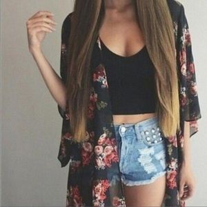 Floral Kimono