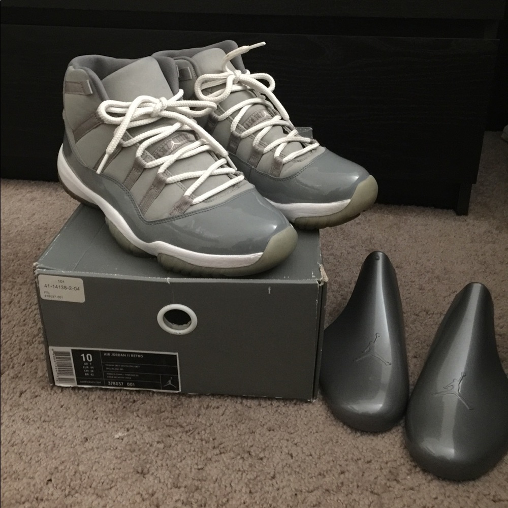 Cool Grey Air Jordan 11