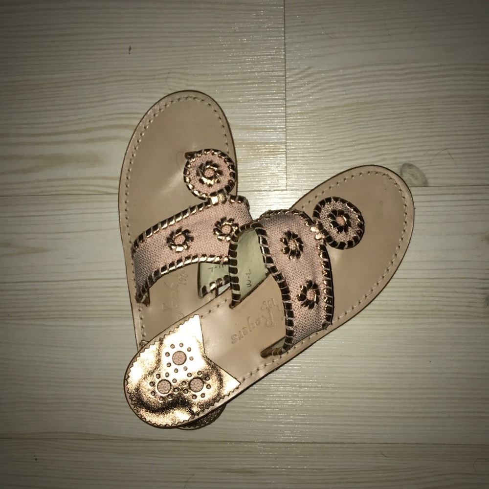 Size 7 Pink Jack Rogers