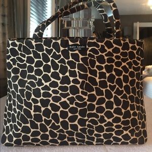 Kate Spade giraffe print purse