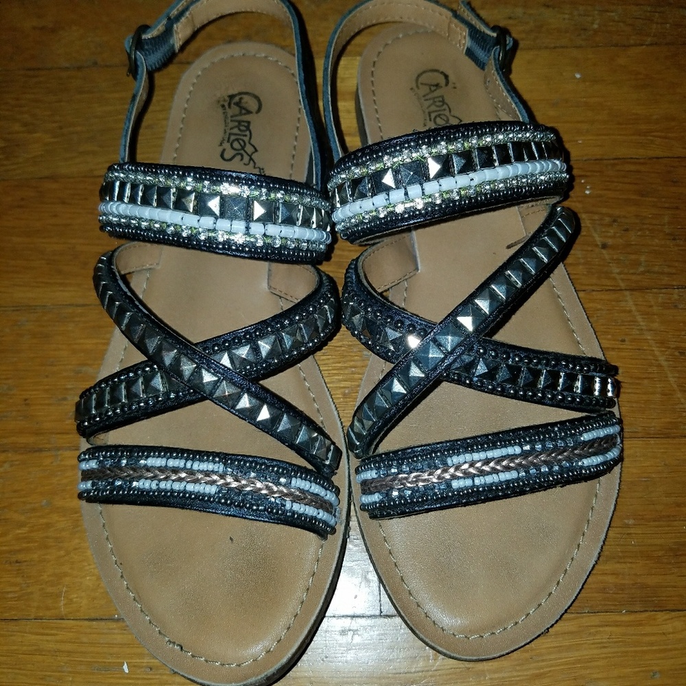 Barely worn Carlos Santana sandals! Size 7!