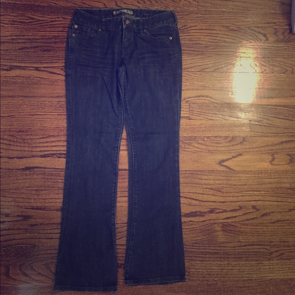 Express Zelda Barely Boot Jean 2s - image 1