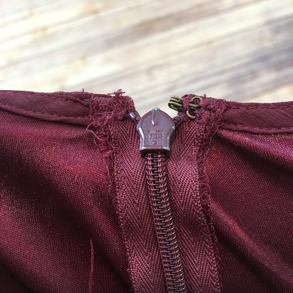 SOLD 💜Sz 18 Venezia Asymmetrical Hem Ruffle Skirt - Picture 4 of 8