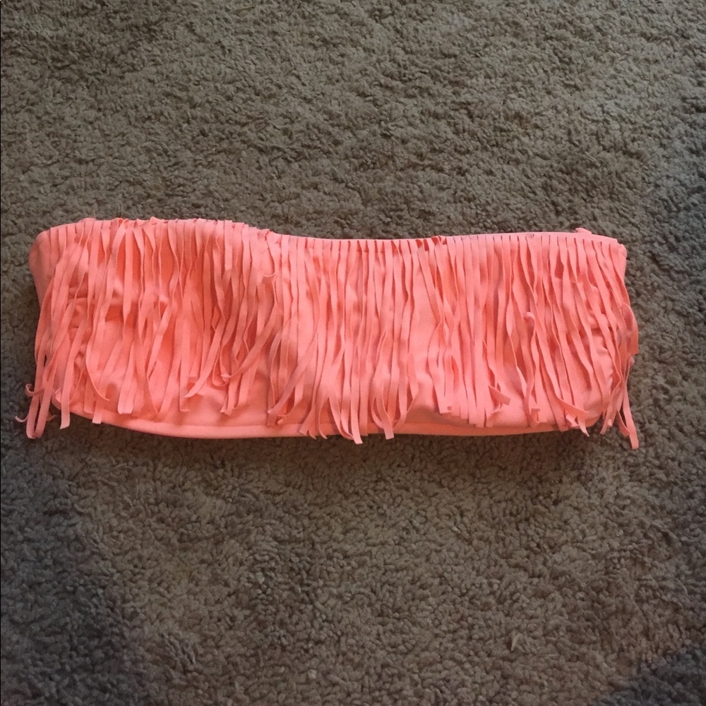Coral/Orange Bathing Suit Top