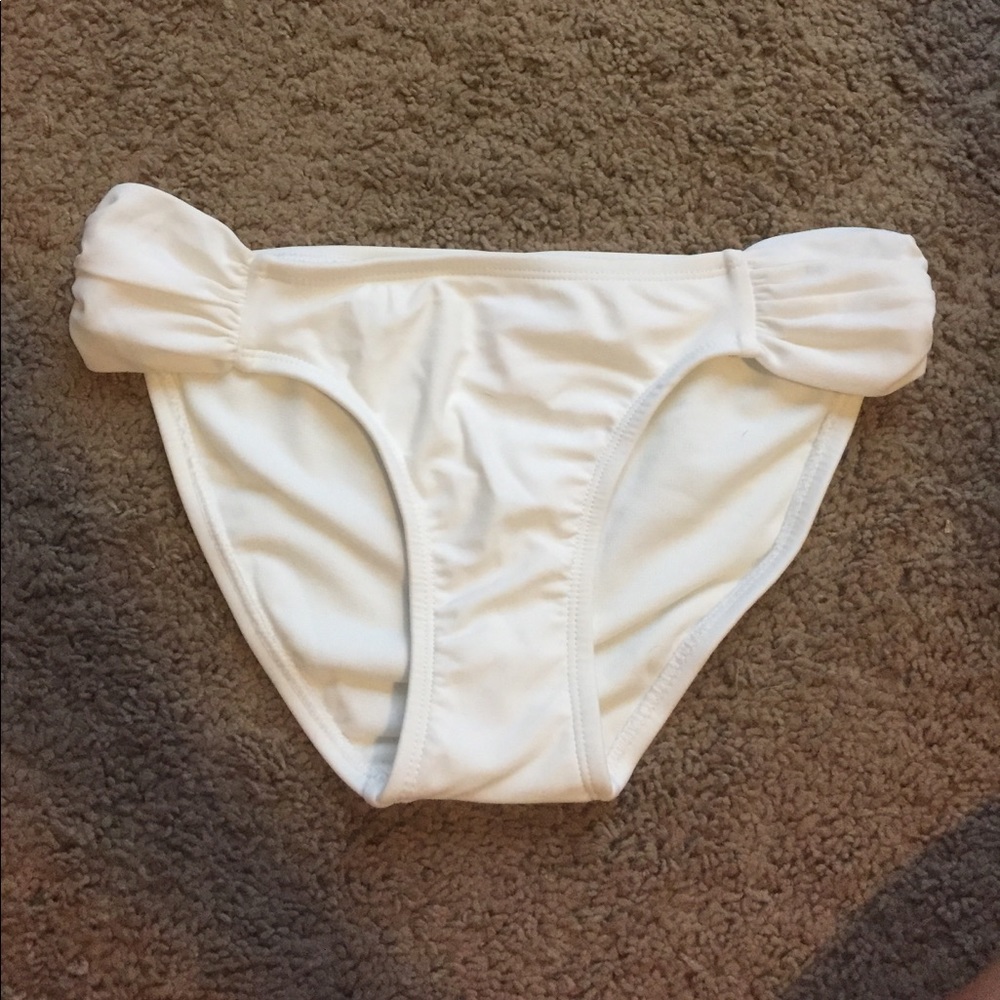 White Bathing Suit Bottom